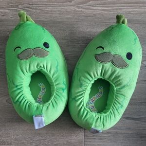 Squishmallows Charles The Pickle Slippers